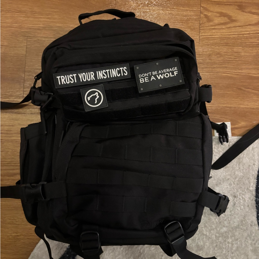 Black Tactical Backpack